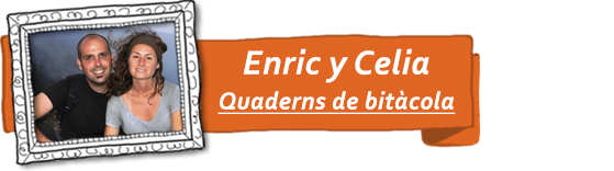 Enric y Celia, del blog de viajes Quaderns de bitàcola.