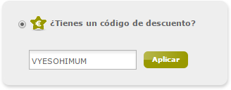 Código promocional de Vueling.