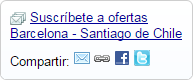 Suscripción a alertas de vuelos baratos.