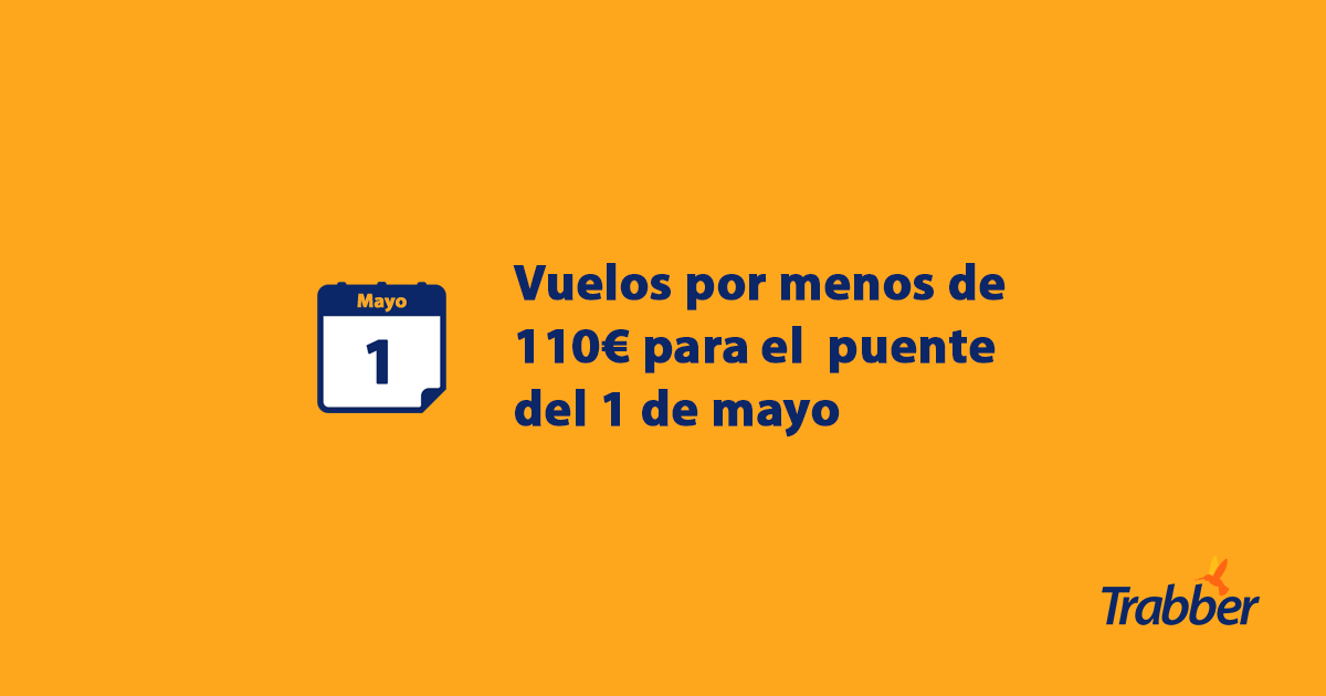 ofertas puente 1 de mayo 2018