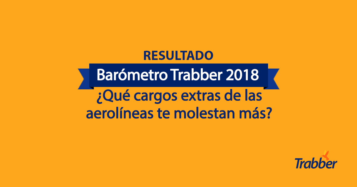 Resultado cargos extra aerolíneas 2018
