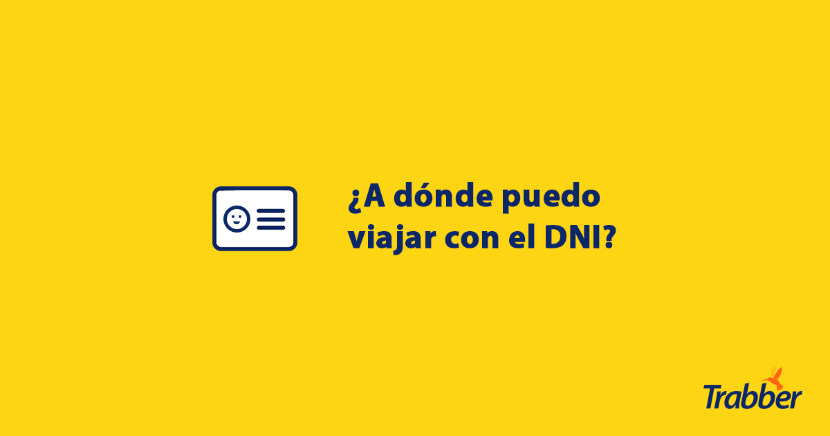 donde viajar con dni