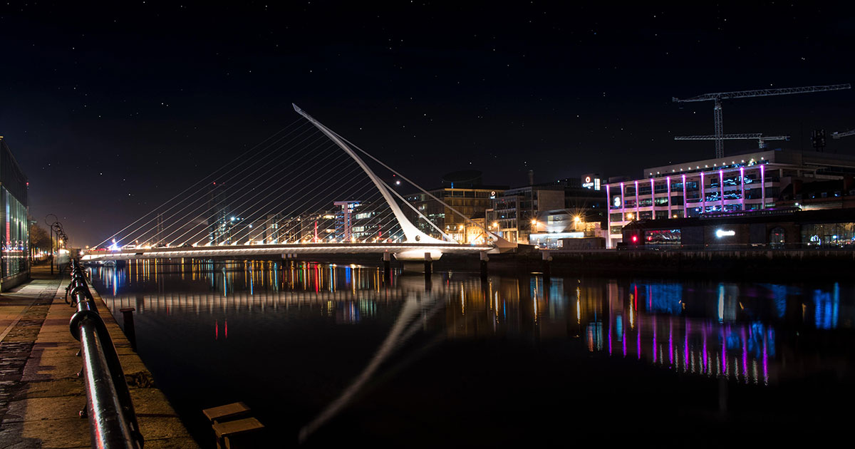 Puente Samuel Beckett, Dublín.