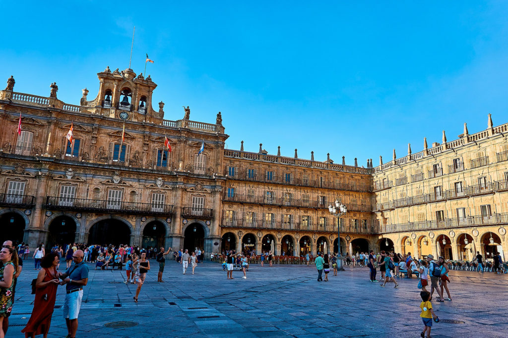 La plaza Mayor de Salamanca es una de las más bonitas del mundo